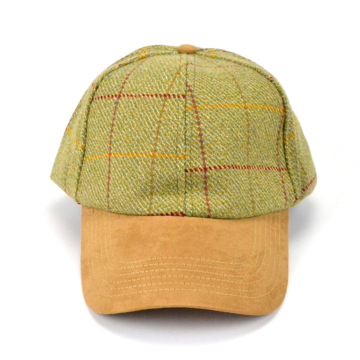 DuPont Teflon Coated Tweed Baseball Cap - Light Green