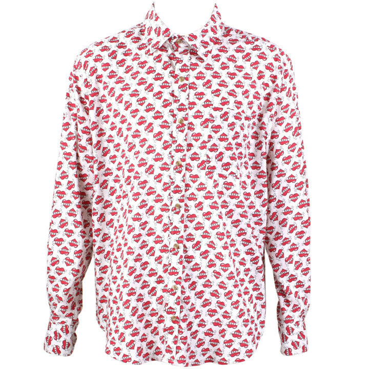 Regular Fit Long Sleeve Shirt - Love Hearts