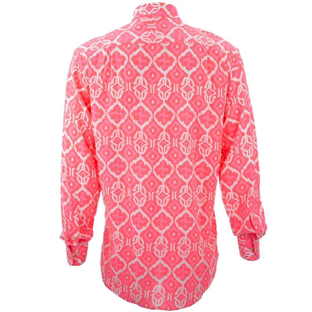 Regular Fit Long Sleeve Shirt - Ikat