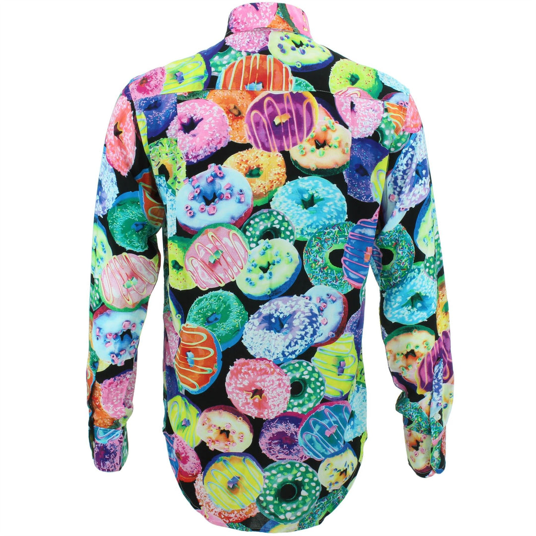 Regular Fit Long Sleeve Shirt - Doughnuts