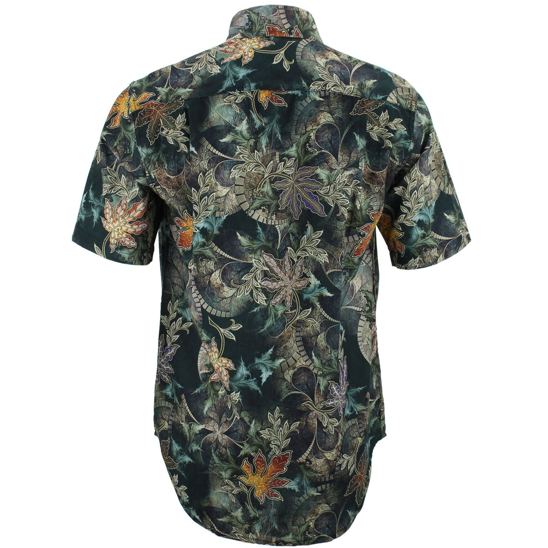 Regular Fit Short Sleeve Shirt - Vines