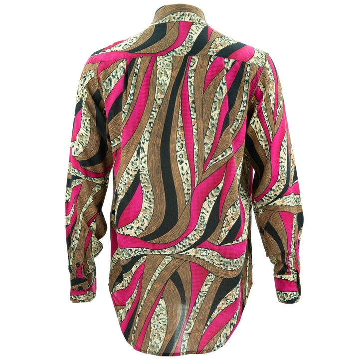 Regular Fit Long Sleeve Shirt - Swirly Wirly