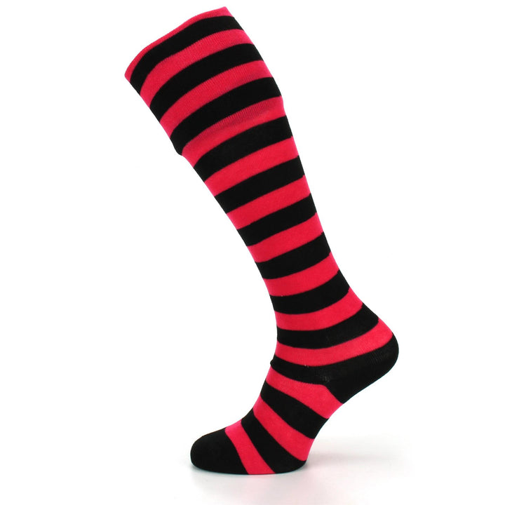 Long Knee High Striped Socks - Set 5