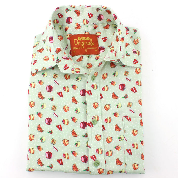 Regular Fit Short Sleeve Shirt - Afternoon Tea