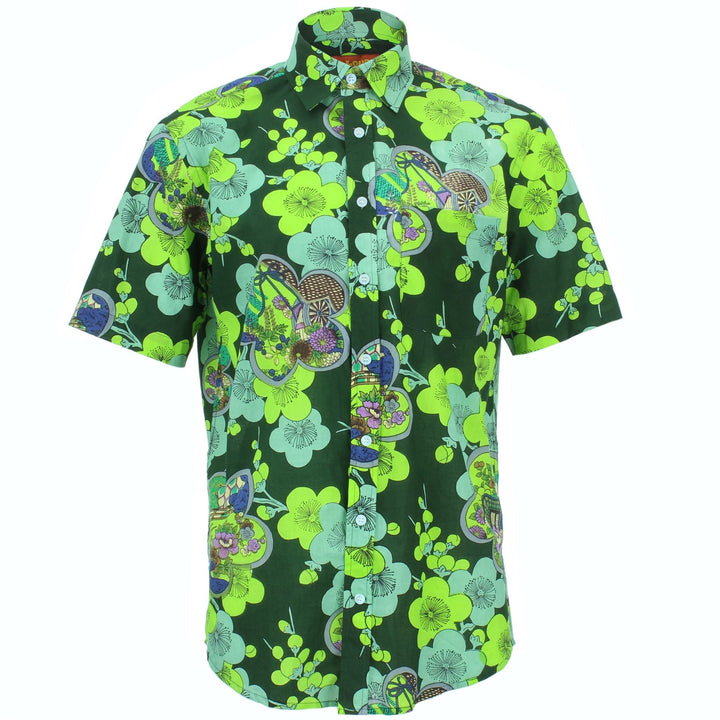 Regular Fit Short Sleeve Shirt - Floral