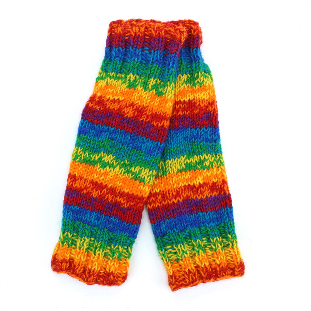 LoudElephant Hand Knitted Wool Jumper - SD Rainbow (Small