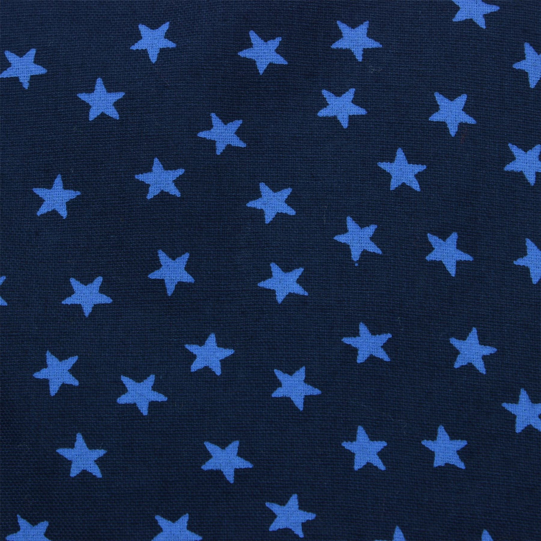 Tailored Fit Short Sleeve Shirt - Ditzy Blue Stars