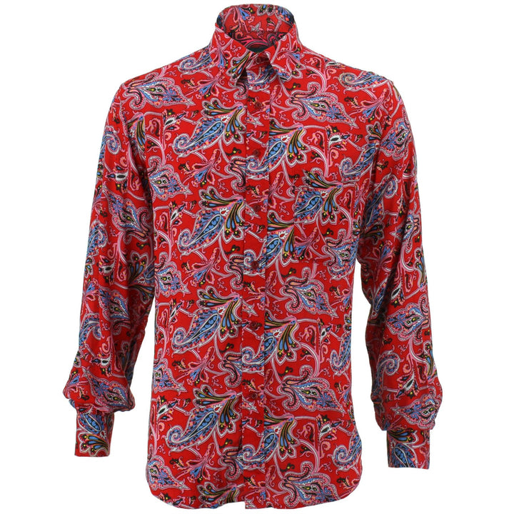 Regular Fit Long Sleeve Shirt - Paisley