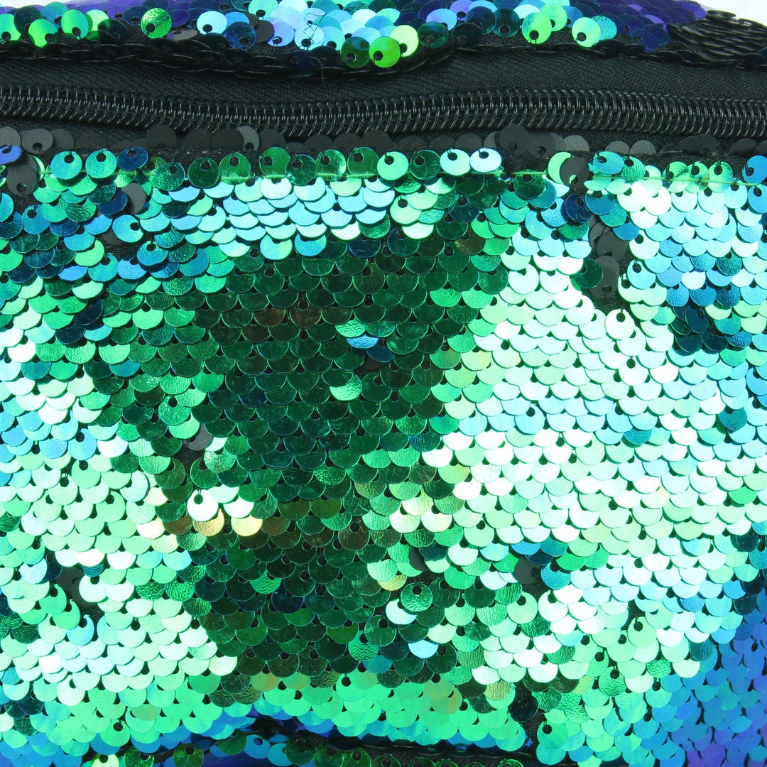 Sequin Bumbag - Green