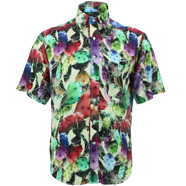 Regular Fit Short Sleeve Shirt - Cactus