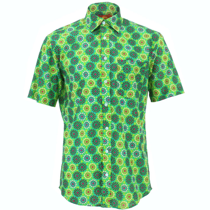 Regular Fit Short Sleeve Shirt - Kaleidoscope