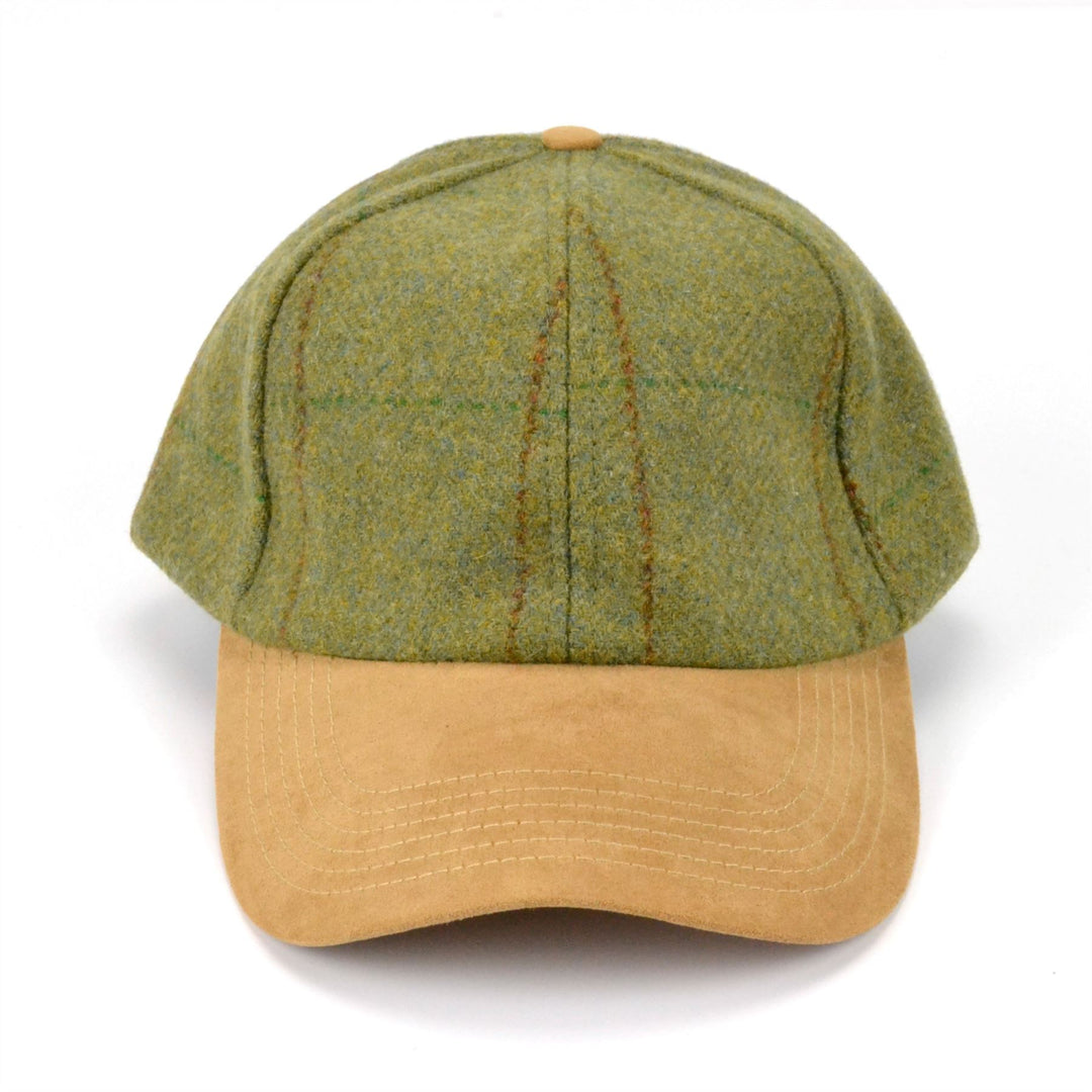 DuPont Teflon Coated Tweed Baseball Cap - Mid Green