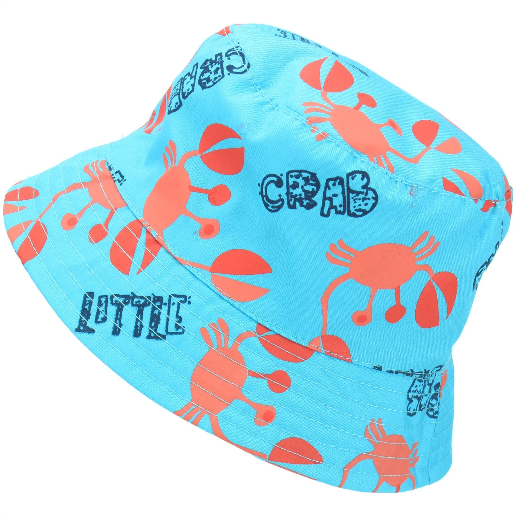 Children s Printed Bucket Hat Crab LoudElephant