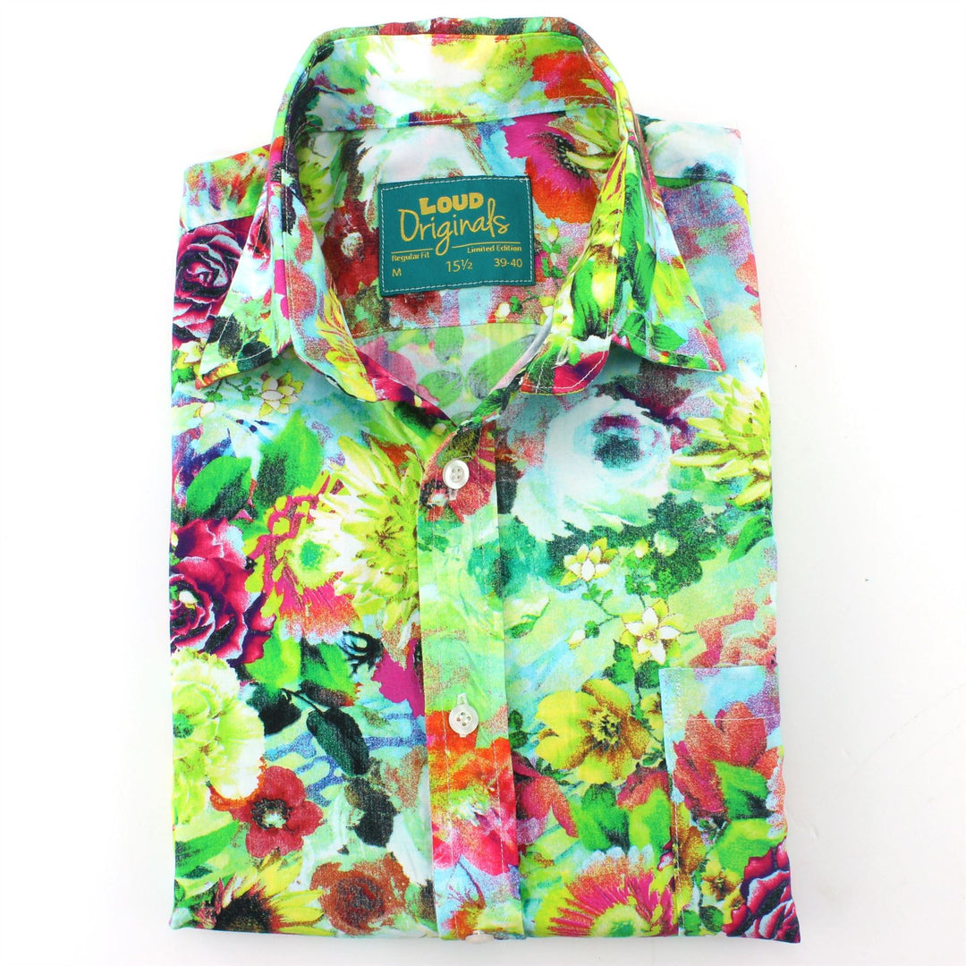 Regular Fit Short Sleeve Shirt - Floral