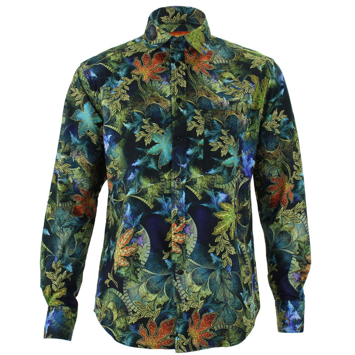 Regular Fit Long Sleeve Shirt - Vines