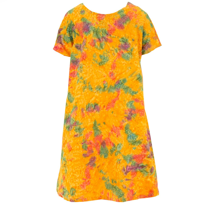 Floaty Pocket Pleat Dress - Saffron Impression