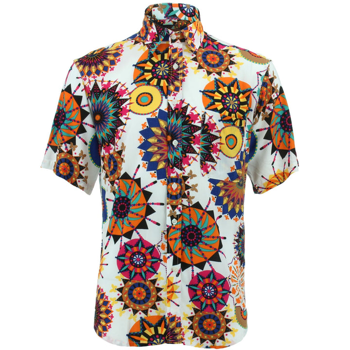 Regular Fit Short Sleeve Shirt - Carnival Suzani