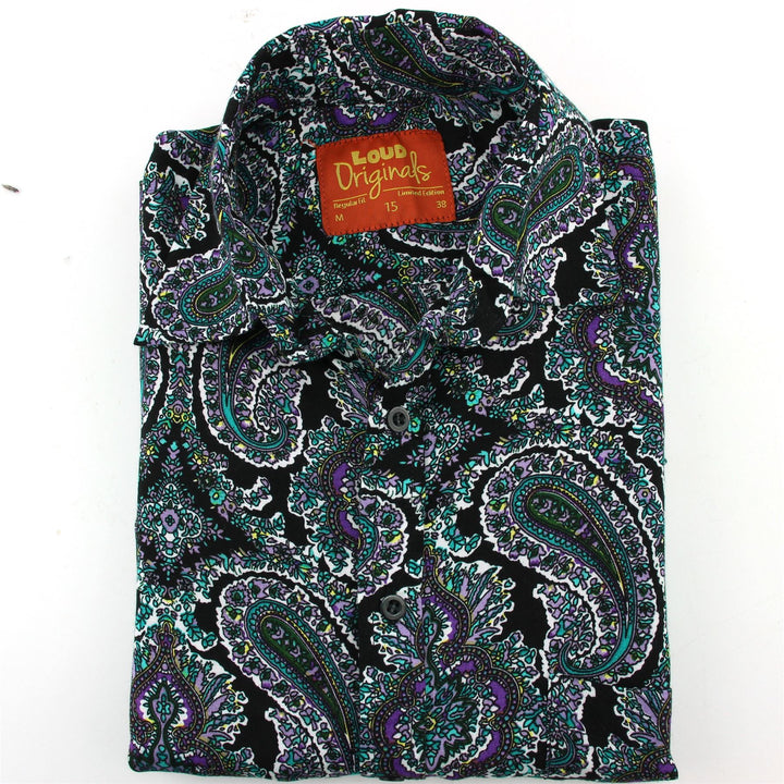 Regular Fit Long Sleeve Shirt - Paisley