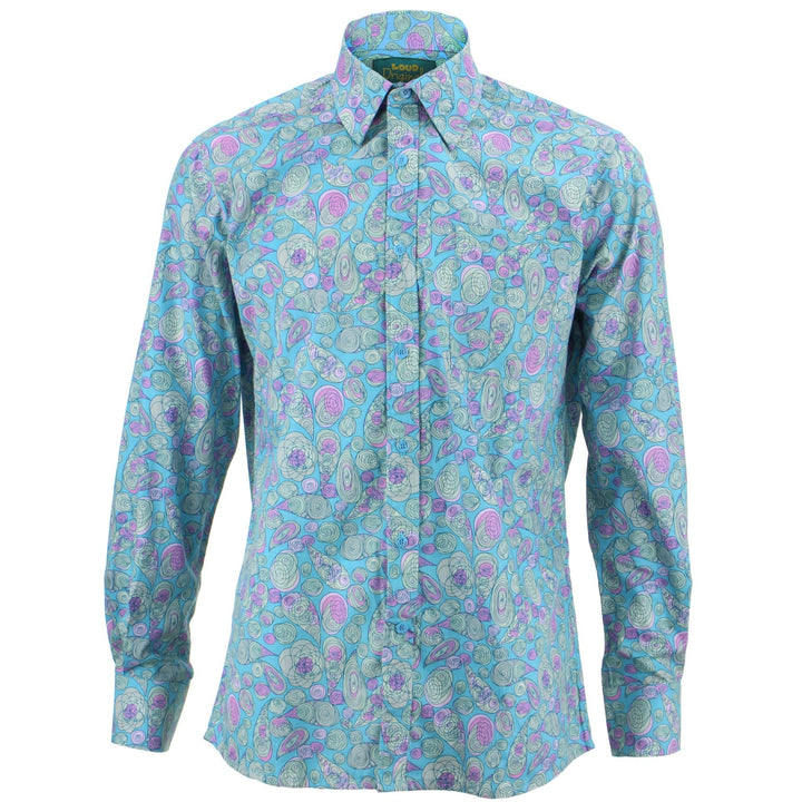 Regular Fit Long Sleeve Shirt - Spirals