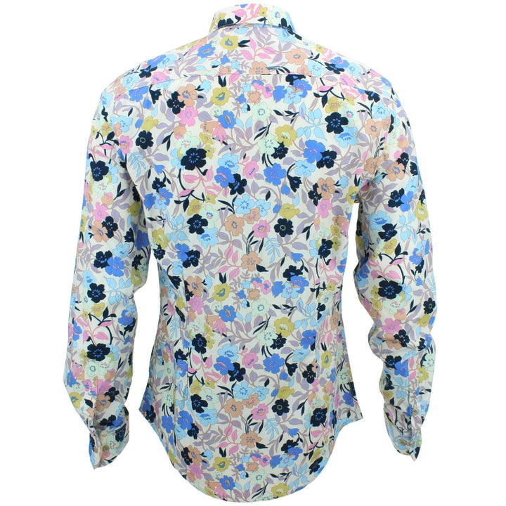 Slim Fit Long Sleeve Shirt - Oriental Paisley