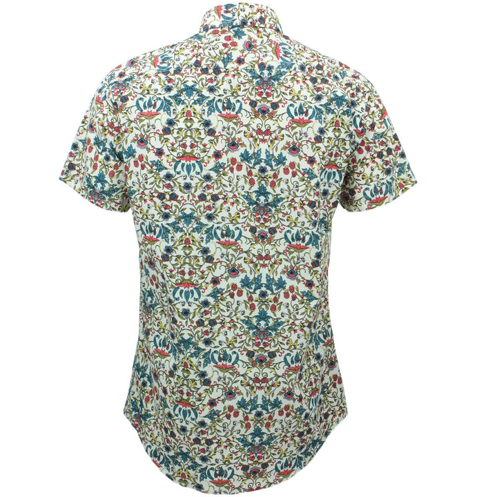 Tailored Fit Short Sleeve Shirt - Ditzy Floral