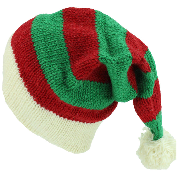 Wool Knit Elf Hat