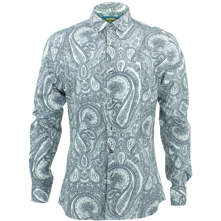 Slim Fit Long Sleeve Shirt - Paisley