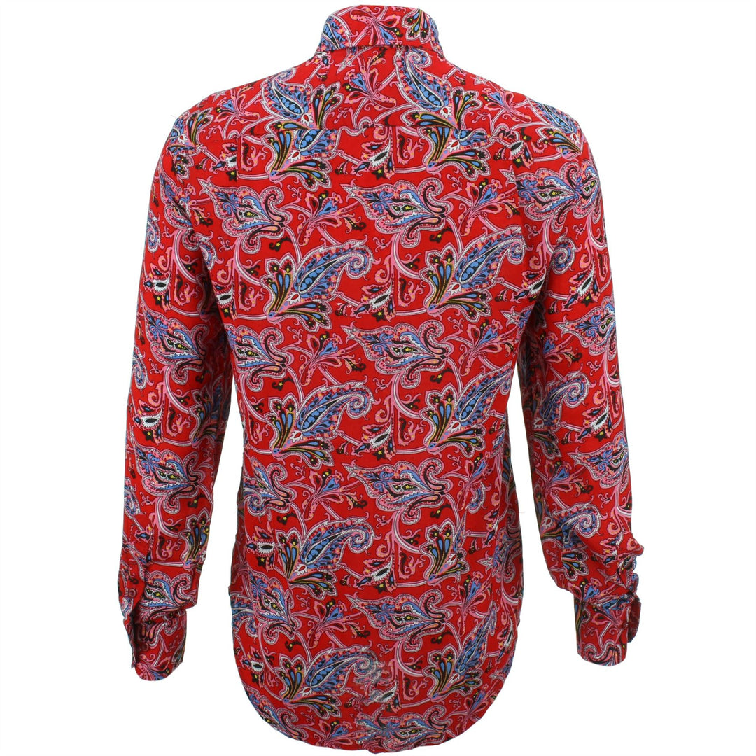 Regular Fit Long Sleeve Shirt - Paisley