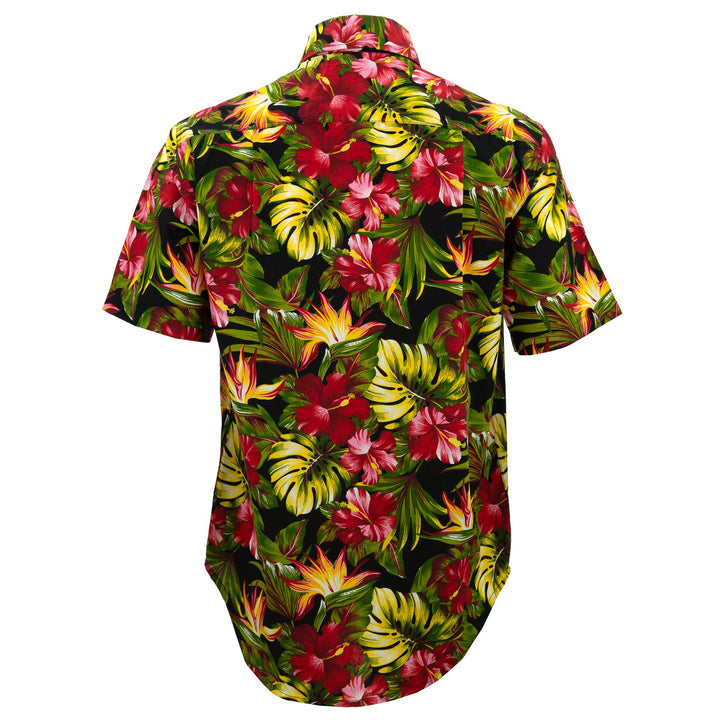 Regular Fit Short Sleeve Shirt - Tropical Jungle