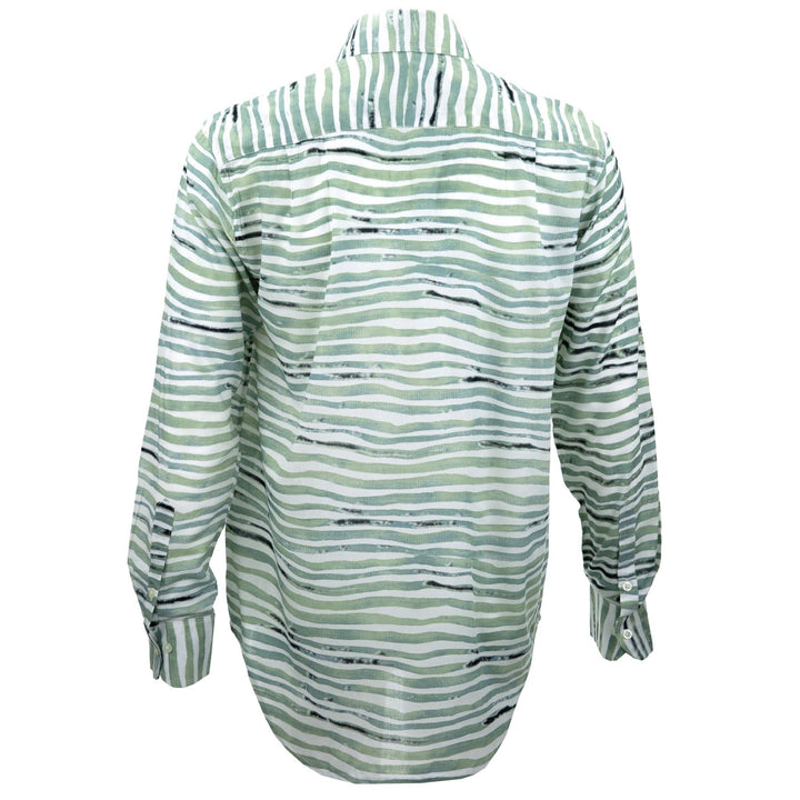 Regular Fit Long Sleeve Shirt - Wavy