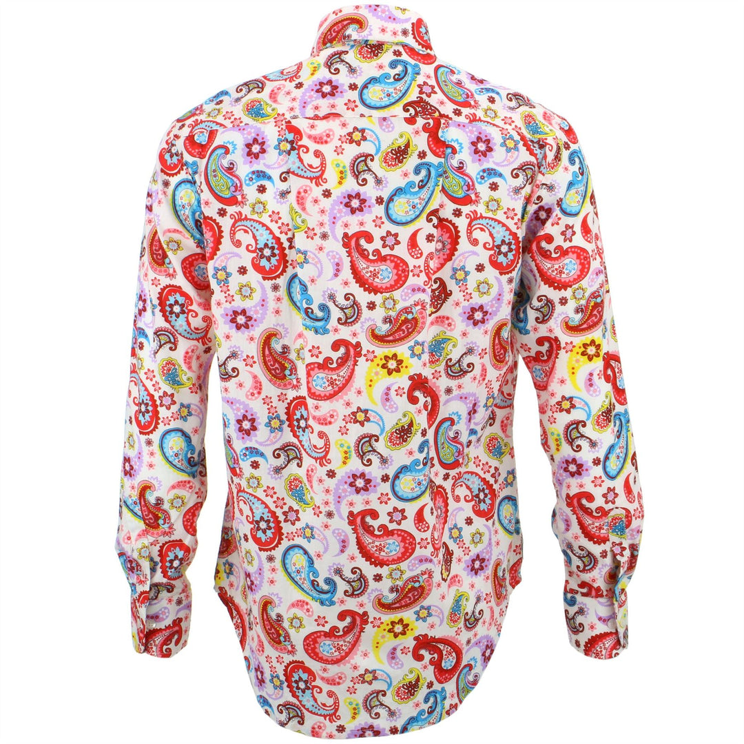 Regular Fit Long Sleeve Shirt - Paisley