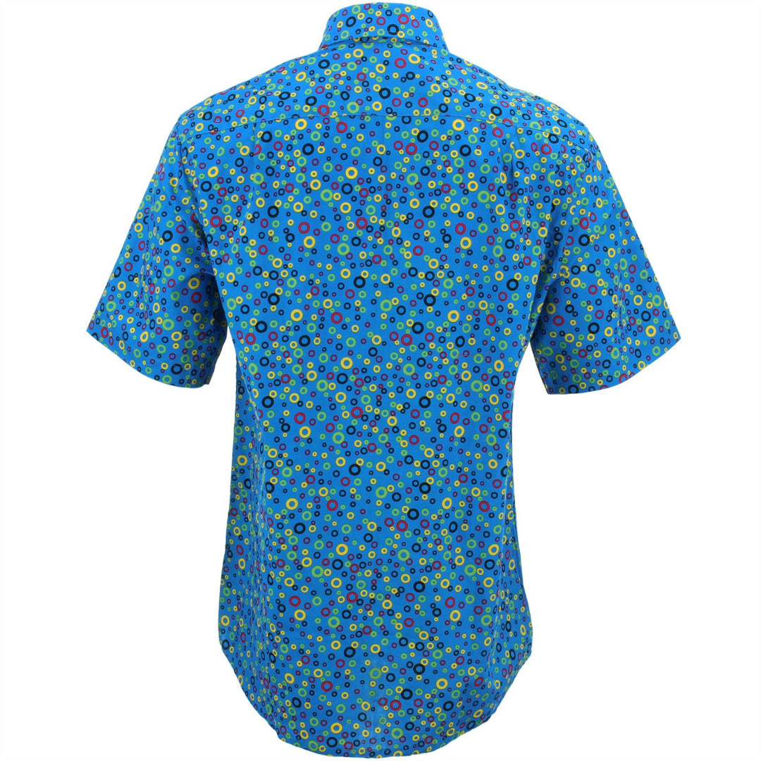 Regular Fit Short Sleeve Shirt - Circles