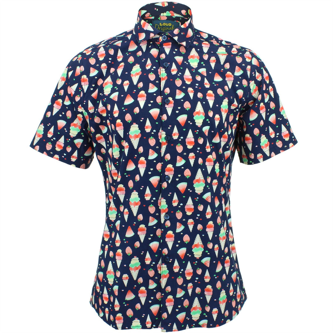 Slim Fit Short Sleeve Shirt - Summer Feel