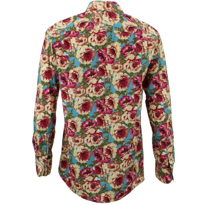 Regular Fit Long Sleeve Shirt - Floral