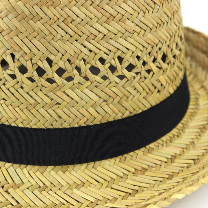 Straw Trilby Hat