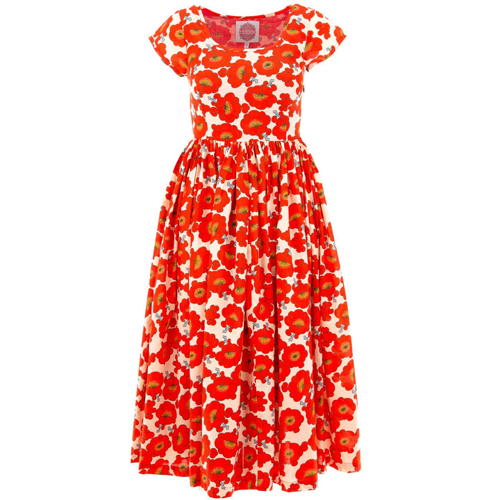 Tea Dress - Orange Blossom