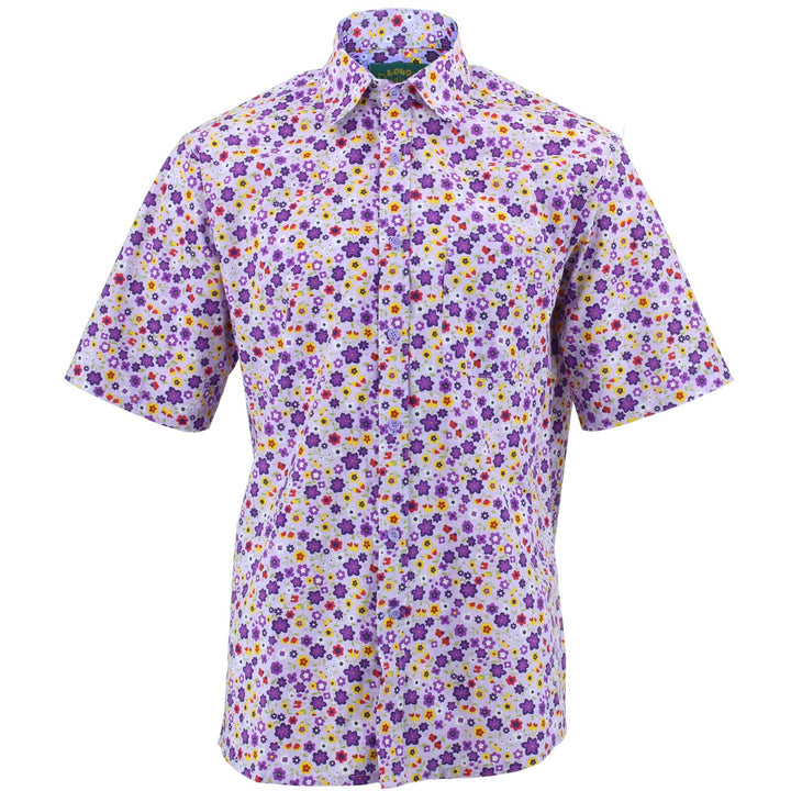 Regular Fit Short Sleeve Shirt - Ditzy Floral