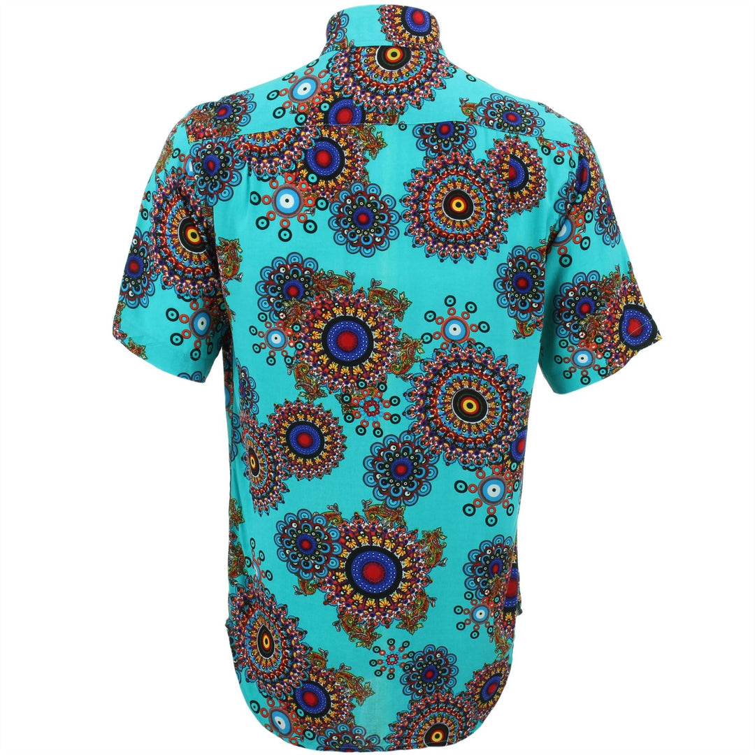 Regular Fit Short Sleeve Shirt - Fractal Suzani