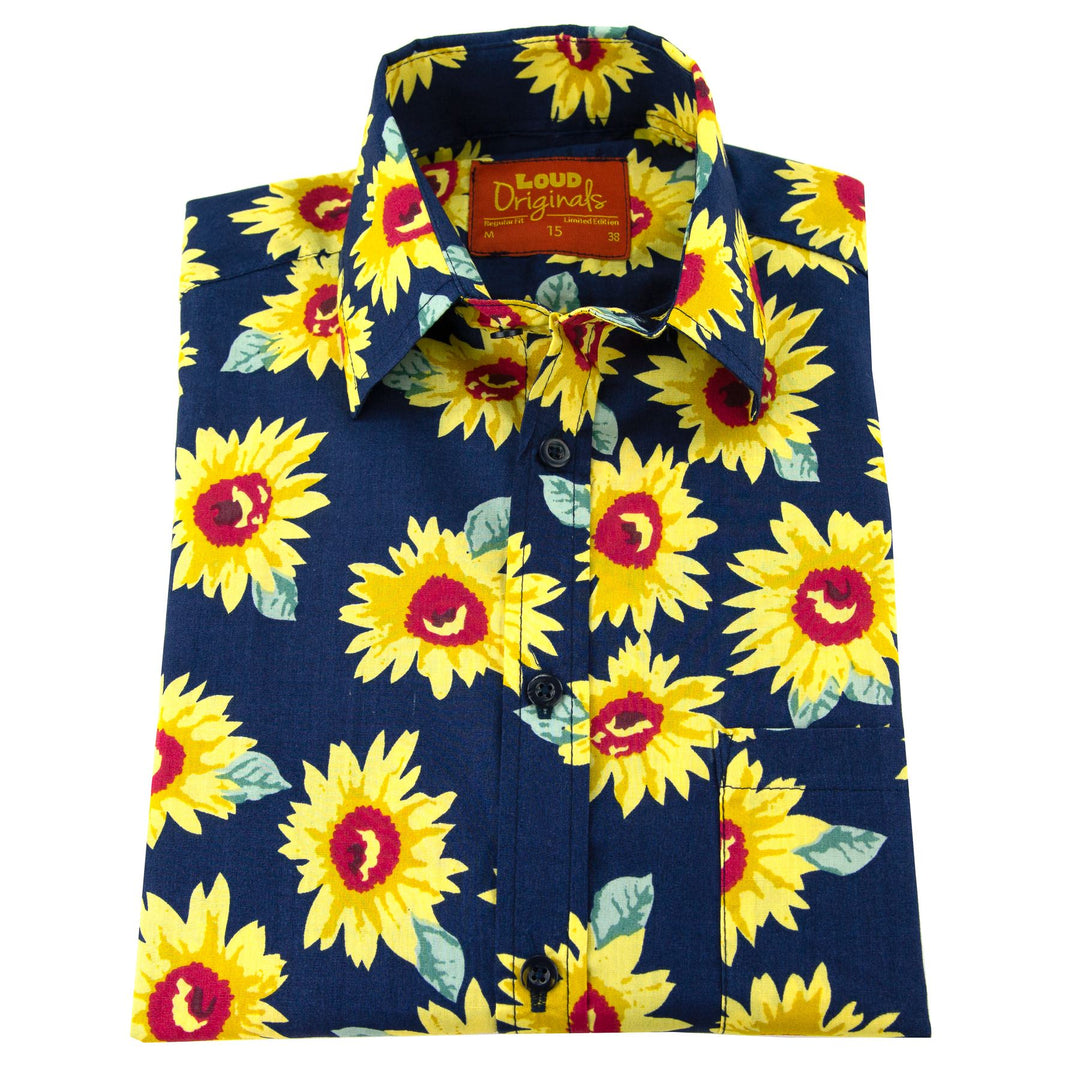 Regular Fit Short Sleeve Shirt - Sunflower Burst