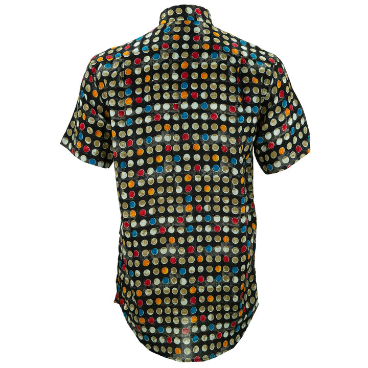 Regular Fit Short Sleeve Shirt - Spotty