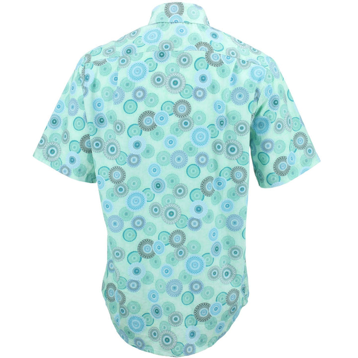 Regular Fit Short Sleeve Shirt - Spirograph