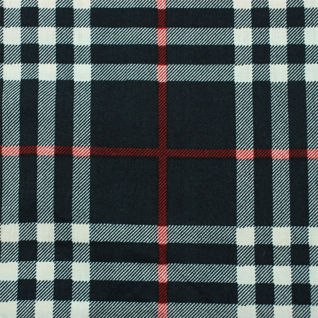 Regular Fit Long Sleeve Shirt - Random Mixed Panel - Tartan