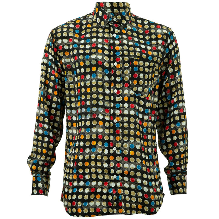 Regular Fit Long Sleeve Shirt - Spotty