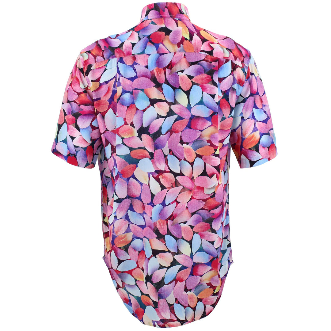 Regular Fit Short Sleeve Shirt - Petals