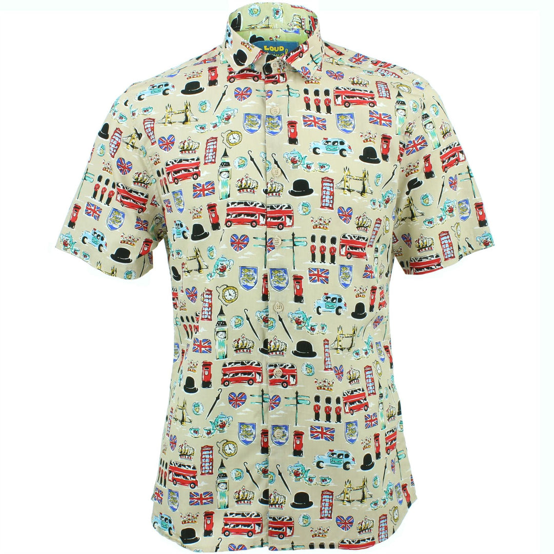 Slim Fit Short Sleeve Shirt - London