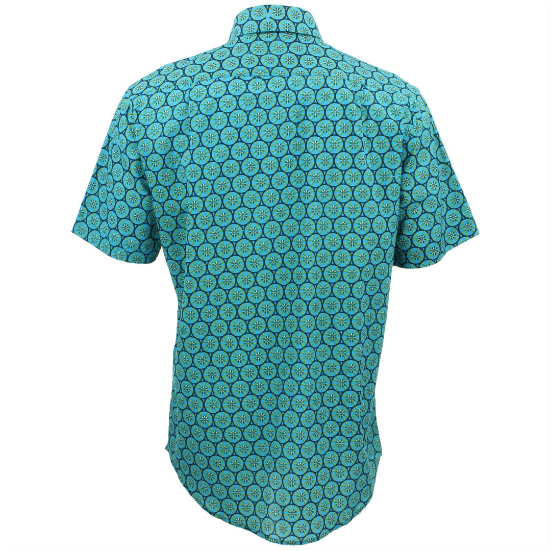 Regular Fit Short Sleeve Shirt - Kiwi Fruit