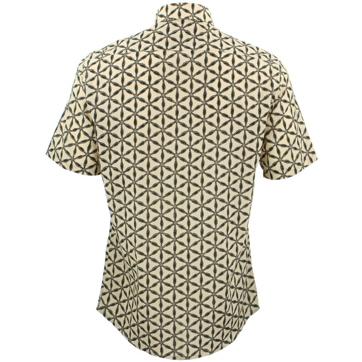 Tailored Fit Short Sleeve Shirt - Geodesic