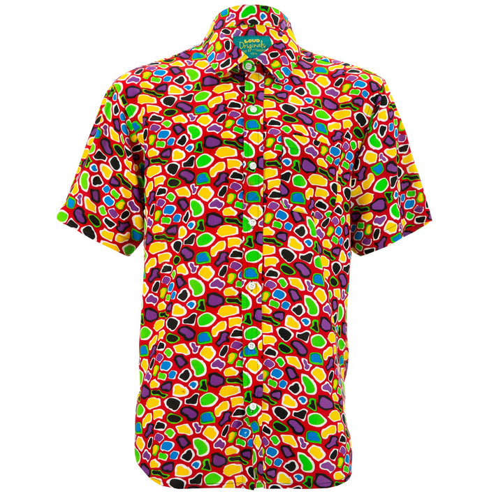 Regular Fit Short Sleeve Shirt - Islands