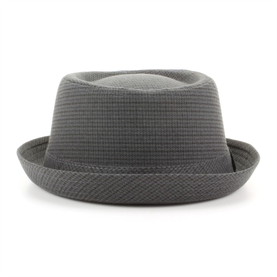 Pork Pie Hat - Dark Tweed