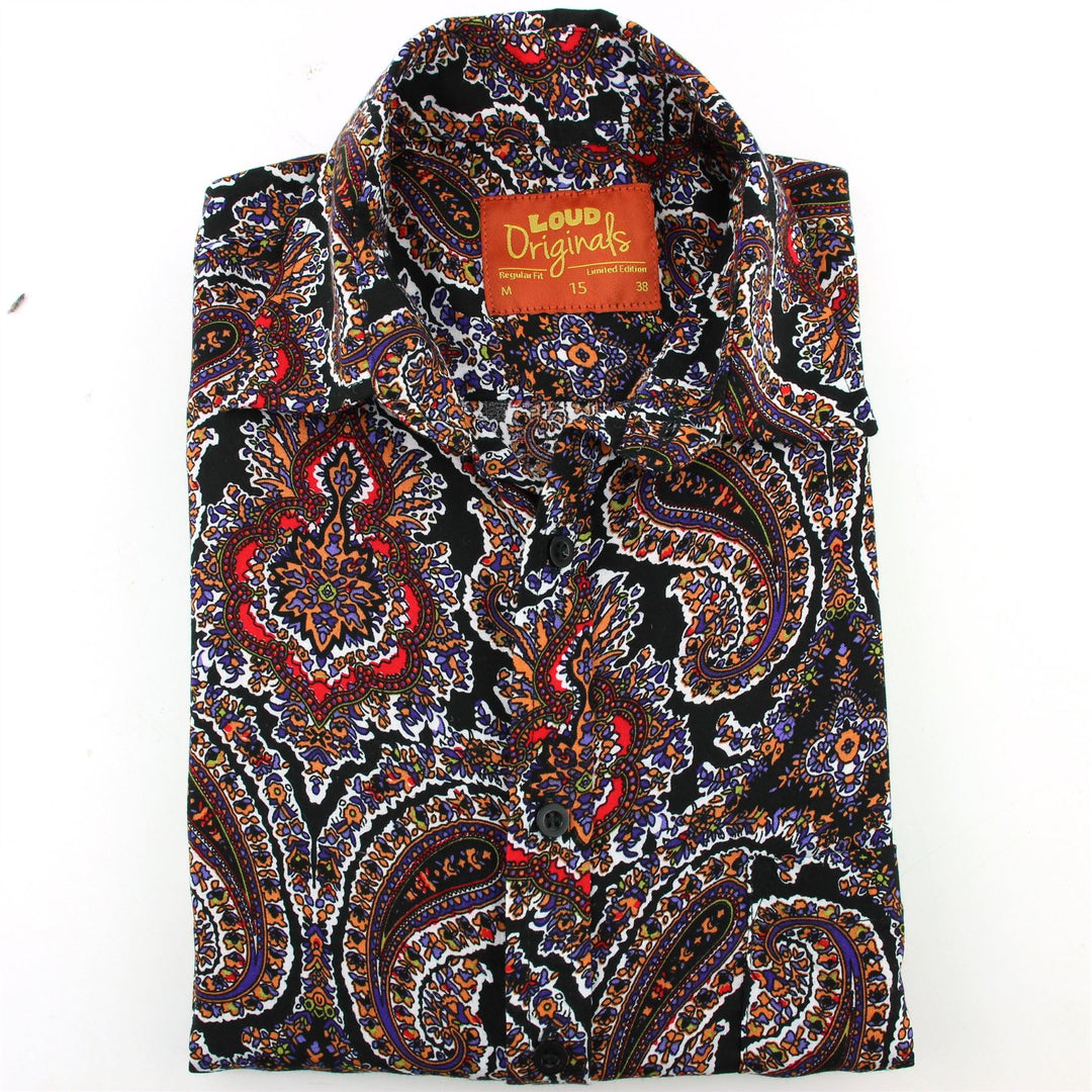 Regular Fit Long Sleeve Shirt - Paisley